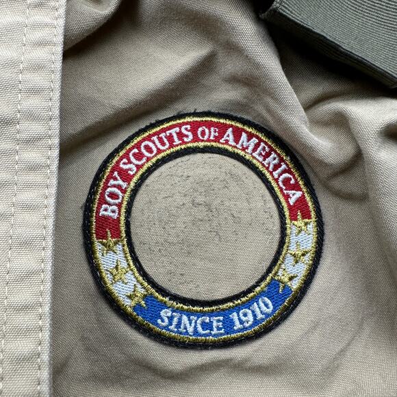 Boy Scouts of America BSA Uniform Shirt Mens Small 859 Patches Short Sleeve - Picture 9 of 11
